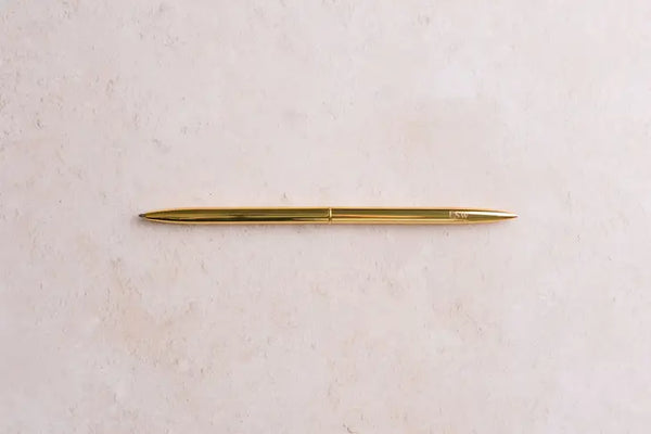 Gold pen for journaling