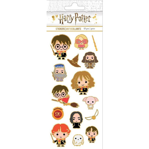 Harry Potter Chibi Enamel Stickers