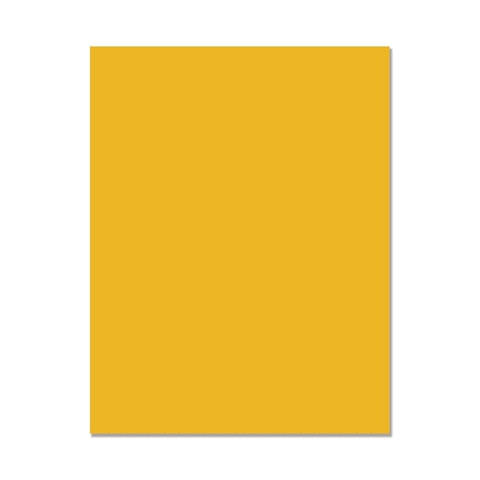 Hero Hues premium cardboard - Mustard 8.5x11