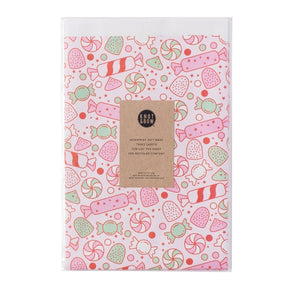 Holiday sweets wrapping paper (3 sheets)