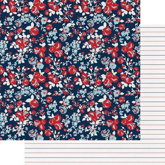 My type Love Blooms 12x12 double-sided patterned paper