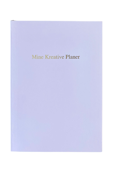 Notatbok A5 "Mine Kreativ Planer" - lys rosa