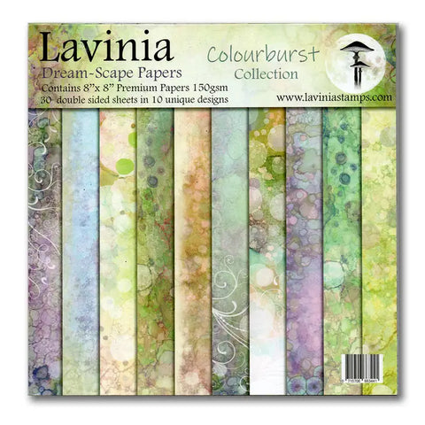 Dreamscape Papers - The Colourburst Collection papirpakke 8x8