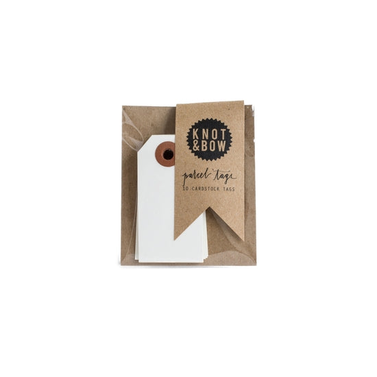 Package labels (pack of 10) - white